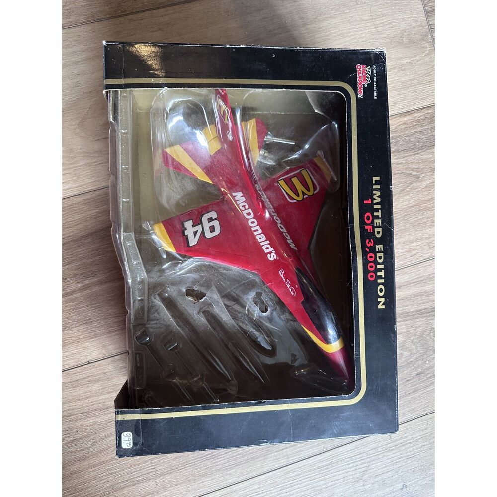 Racing Champions #94 McDonald's NASCAR Diecast Jet Limited Edition 1 of 5000